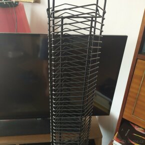 Velký stojan na 160 CD kovový - 4