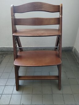 Rostoucí dřevěná zidle - 4