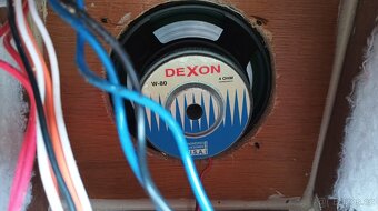 Subwoofer Dexon W80 + zesilovač a low-pass crossover - 4