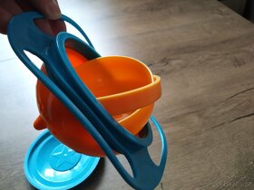 Nevyklopitelná miska pro děti, Gyro bowl - 4