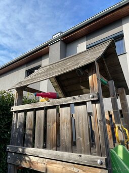 Dětské hřiště Jungle Gym House se skluzavkou - 4