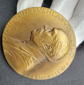Medaile - Antonín Švehla , jen 120 ks RR, Šejnost - 4