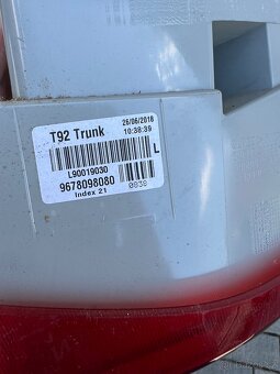 Peugeot 308 sw zadní světlo levé - 4