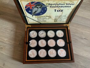 Luxusní etue pro stříbrné mince Kookaburra 1oz Perth Mint - 4