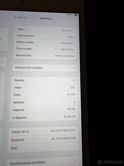 iPad mini 4 64 GB, super stav - 4