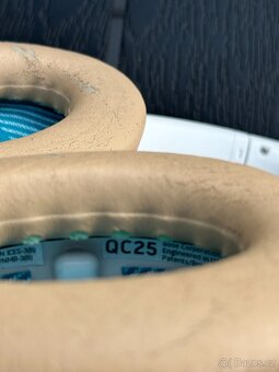 Bezdrátová sluchátka Bose QuietComfort 25 + pouzdro bílé - 4