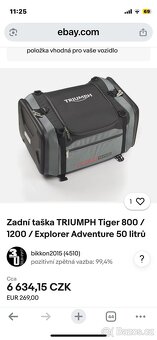 Zadní taška Triumph - 4