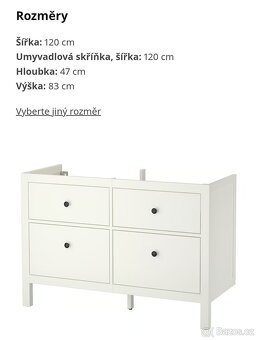 Skřínka Ikea Hemnes - 4