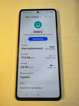 Samsung Galaxy A52 128gb Ram 6gb s kabelem Cena 2999kč - 4