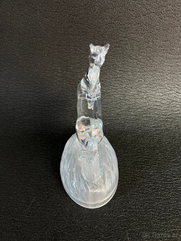 Cristal d'Arques Soška, plastika Kůň, křišťálové sklo - 4