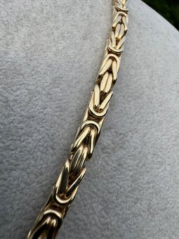 Zlaty řetěz - královská vazba 65cm -36.4g 585 14k - 4