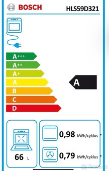 BOSCH - indukční volně stojící sporák - 4