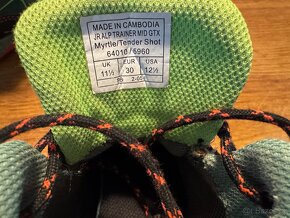 Dětské trekové boty SALEWA Jr Alp Trainer Mid GTX, vl. 30 - 4