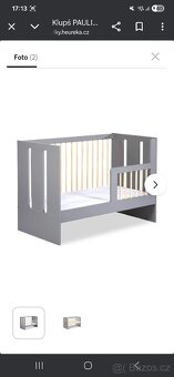 Dětská postýlka s matrací - 4