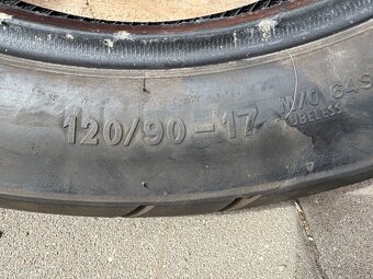Pneu 120/90-17 Continental Honda TRANSALP 650 - 4