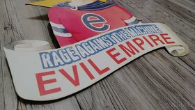 Starý HUDEBNÍ Reklamní Plakát,RATM-Evil Empire,ORIGINAL - 4