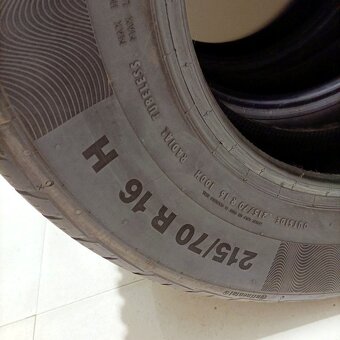 16" PNEU – 215/70/R16 – LETNÍ - CONTINENTAL - 4
