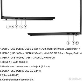 16" LENOVO THINKPAD E16 G2_R7-7735HS_32GB_1TB_AMD 680 - 4