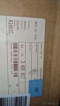 BMW X3 E83 Lem blatníku levý 51713405817 - 4