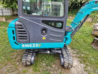 Prodám minibagr 2T Sunward - 4