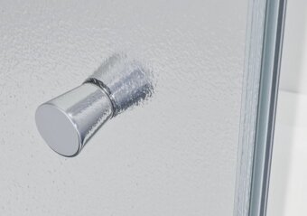 Sprchové dveře do niky 80cm dvoukřídlé matné sklo - 4