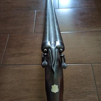 US brokovnice Parker Bros 1875 ve 12/65 krásná a funkční TOP - 4