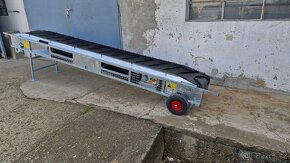 Půjčím mobilní pásový dopravník 3m + 4,5m 220V - 4