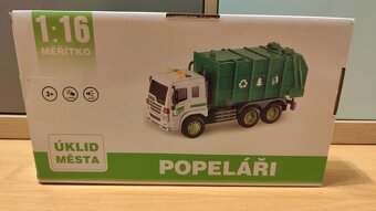 Auto popelářské s efekty 28cm, nehrané - 4