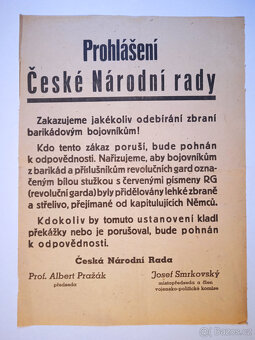 LETÁKY z r. 1945 - 4