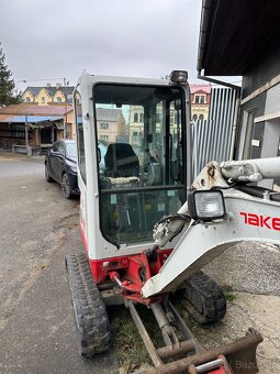 Prodám minirypadlo Takeuchi TB216 A - 4