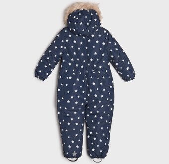 ☘️ Dětská HVĚZDIČKOVÁ KOMBINÉZA zimní overal vel. 116 ☘️ - 4