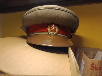 Vojenské nebo policejní čepice 2 kusy - 4