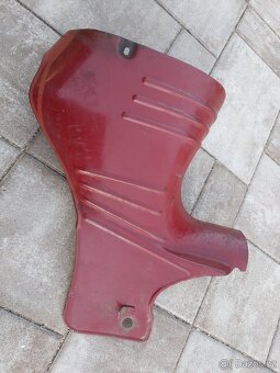 Jawa 550 parez - podsedlovy plech - 4