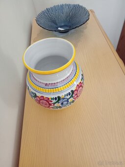 Keramická váza - Modra - 4