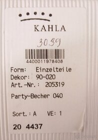 2 porcelánové hrnečky s pokličkou - Kahla - 4
