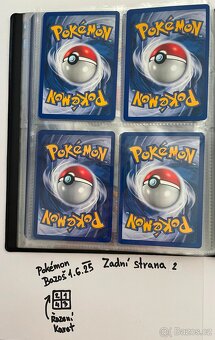 Kusové Pokémon VINTAGE karty (KARTY STARÉ PŘES 25LET)(2) - 4