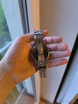 Luxusní stříbrné Quartz hodinky - 4