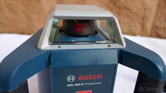 Rotační laser BOSCH GRL 400 H//přijímač LR1 - 4