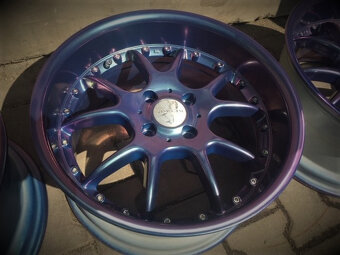 👉 Alu disky Keskin 17" 4x108 – měňavka - TOP stav - 4