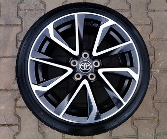 Alu kola originál Toyota Corolla 5x114,3 R18 NOVÁ SADA - 4