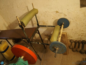 Lavice na předkopávání, zákopy, fitness posilování - 4