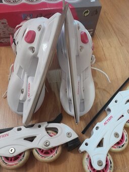 Dívčí roztahovací brusle 33-36. - 4