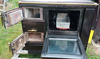 Kamna se sporákem KVS Moravia 9100 - 4