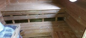 Oválná sauna severský smrk - 4