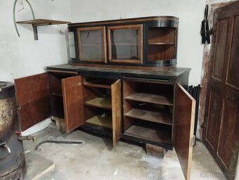 Starožitná skříň na nádobí - 4