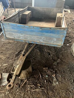 Vlečka za traktor bez TP - 4