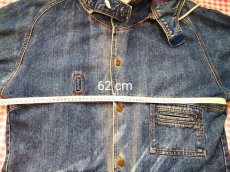 Riflová bunda s kapucí - 4