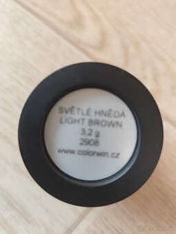 Colorwin Pudr na krytí šedin a objem-světle hnědý - 4