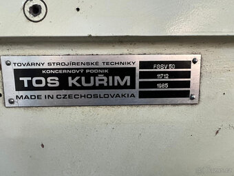 konzolová vertikální frézka FGSV 50 - 4
