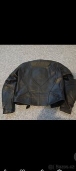 Kvalitní silná kožená moto bunda - 4